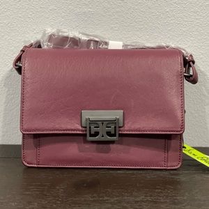 🌺 Sam Edelman Paislee Crossbody - Maroon Leather